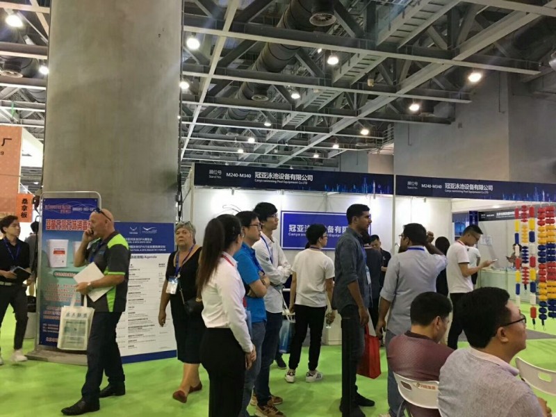 名企聚首廣州，2018亞洲泳池SPA博覽會(huì)昨日開幕